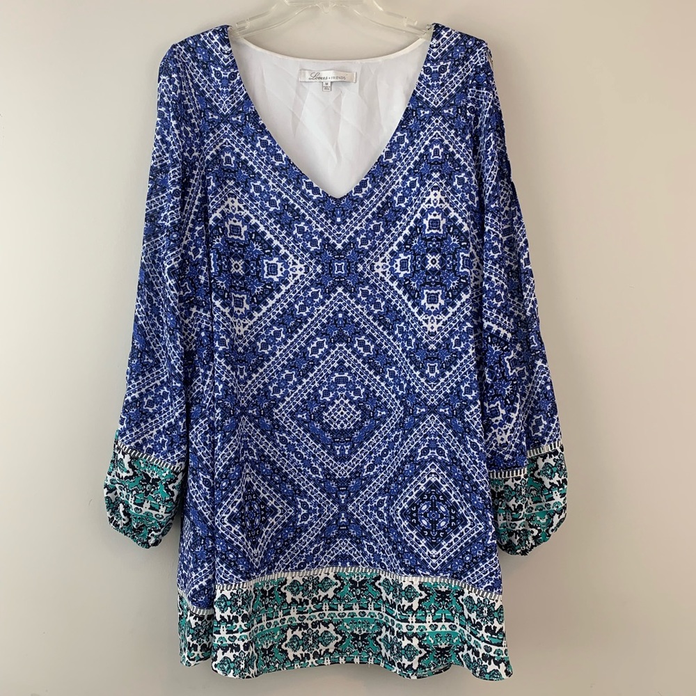Lovers + Friends Gracie Shift Dress Cutout Sleeve